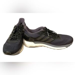 Adidas Supernova Men’s Torsion System Energy Boost Black Grey Running Shoes 10